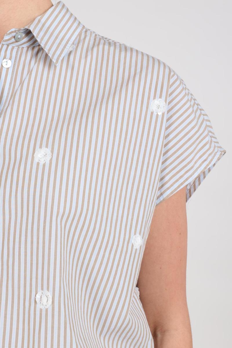 NUKUS Blouse Danique Beige 5