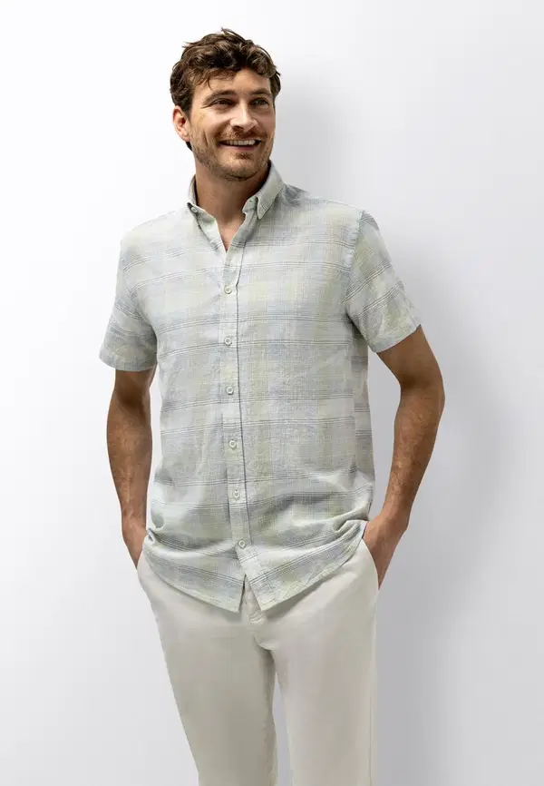 State of Art Overhemd 265-16165 Groen 1