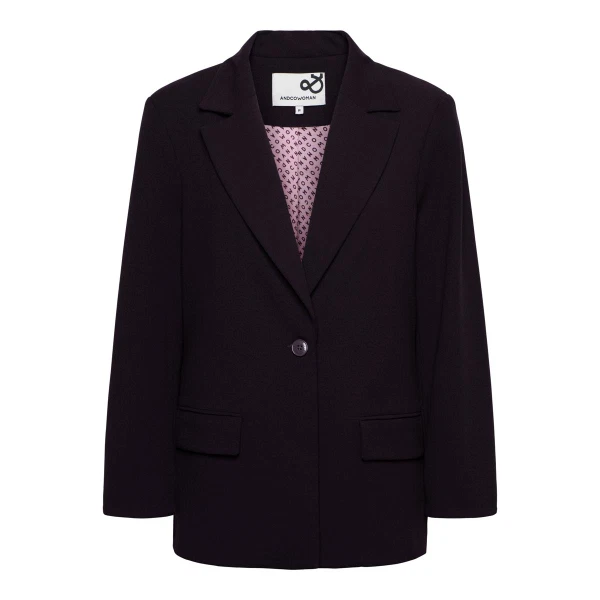 &Co Woman Blazer Glennis Paars 1