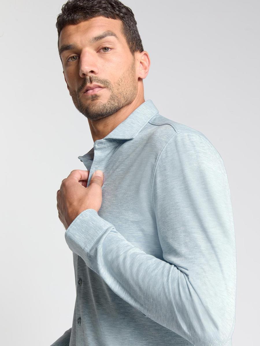 No Excess Overhemd N4180 Blauw 4