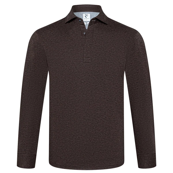 R2 Amsterdam Polo 134.SHIRTPOLO.003 Bruin 1