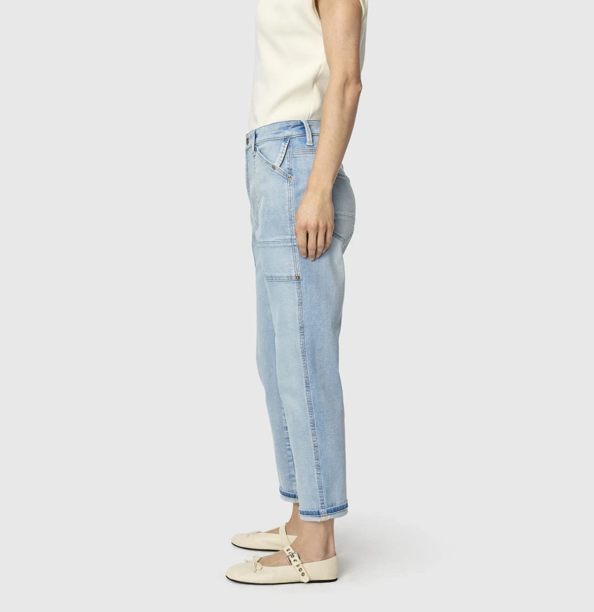 MAC Jeans Iowa Baggy 2803-90-0333L (L30) Blauw 5