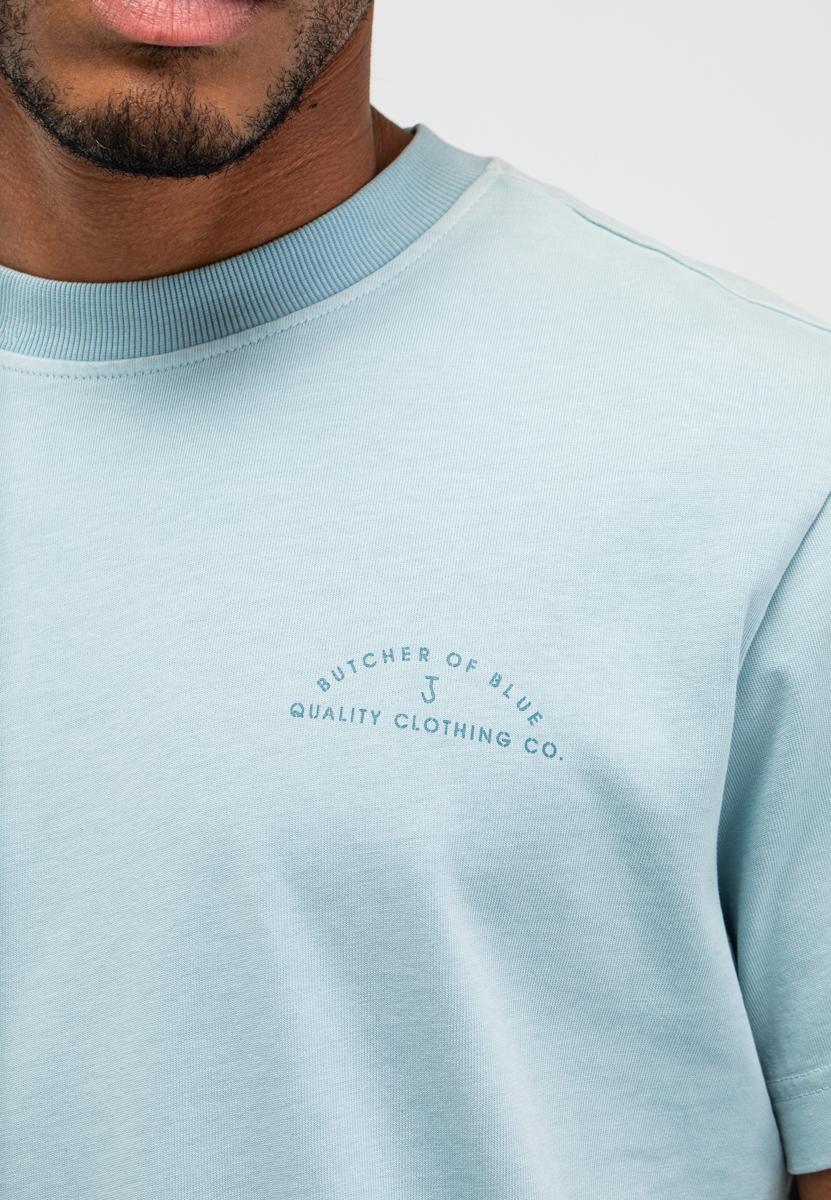 Butcher of Blue T-Shirt M2613040 Blauw 6