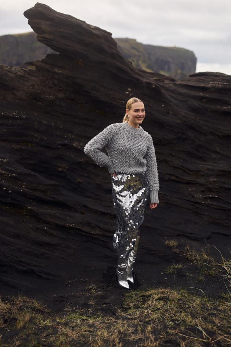 NUKUS Rok Bella Zilver 6