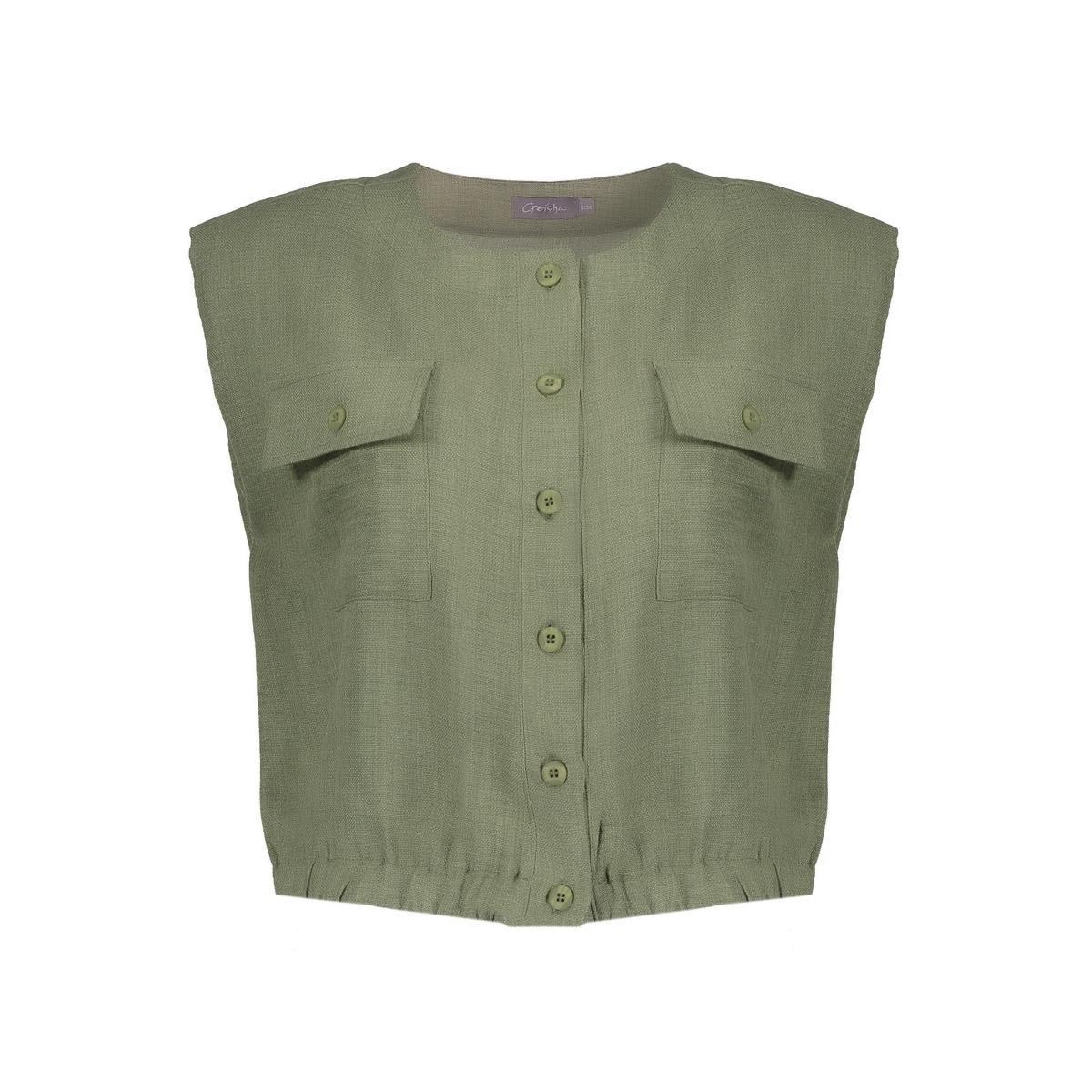 Geisha Gilet 63092-60 Groen 2