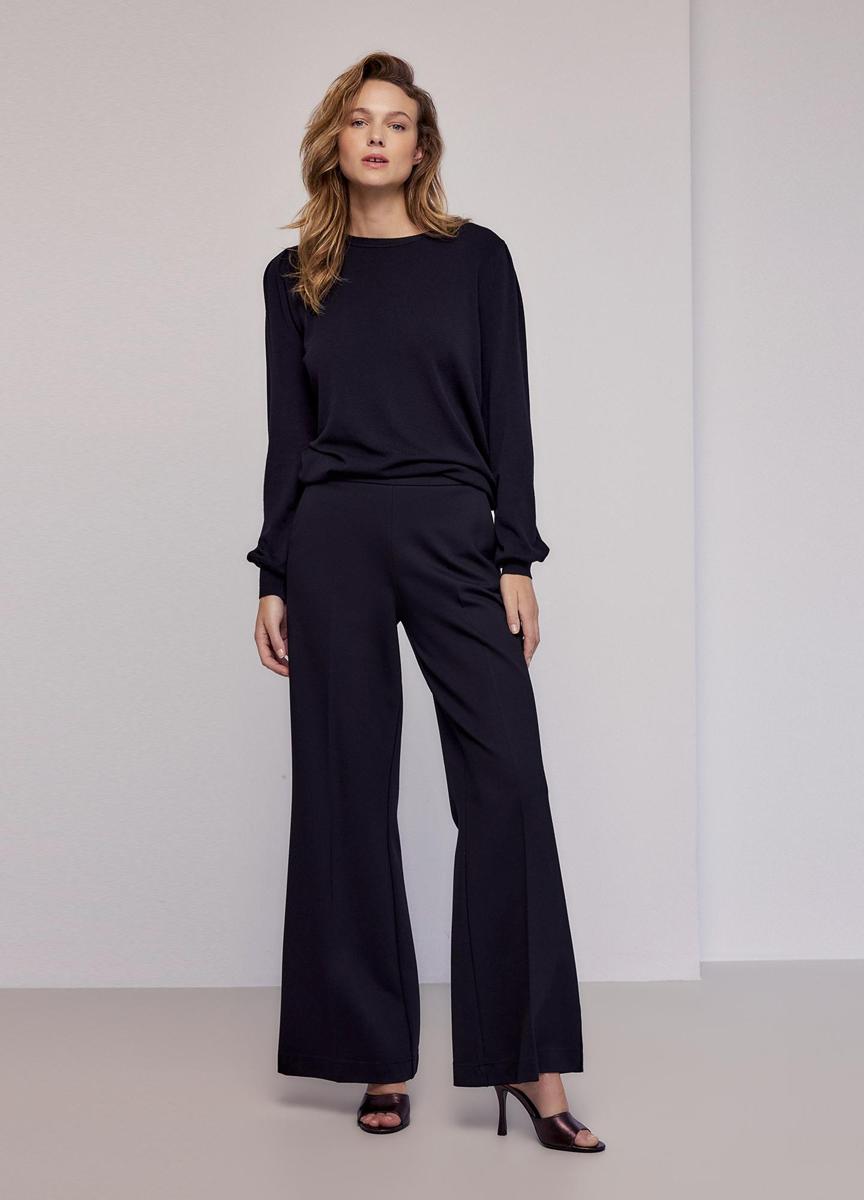 Summum Pantalon Rome-11580 Zwart 2