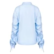 NUKUS Blouse Rosa Blauw 4