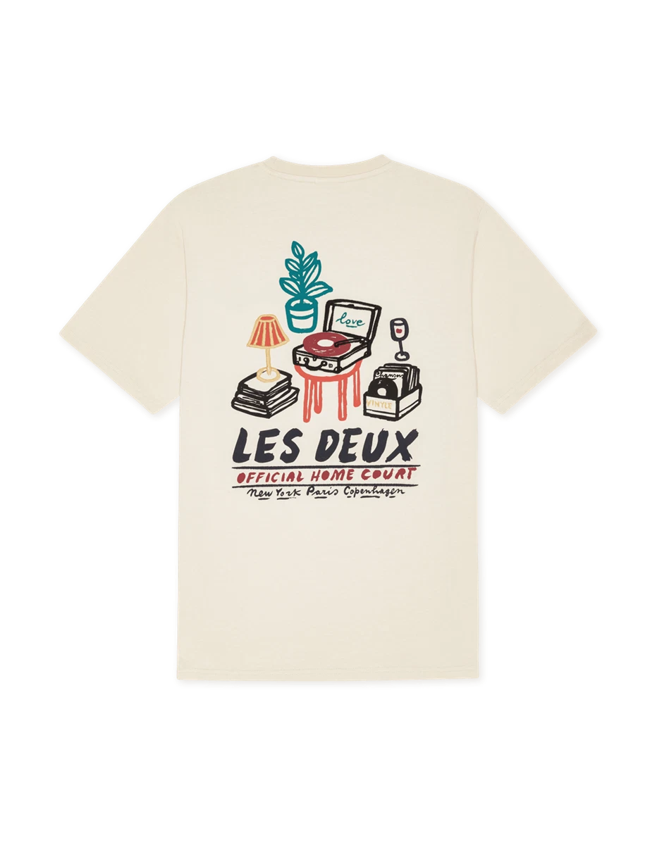 Les Deux T-Shirt Record Off-White 3
