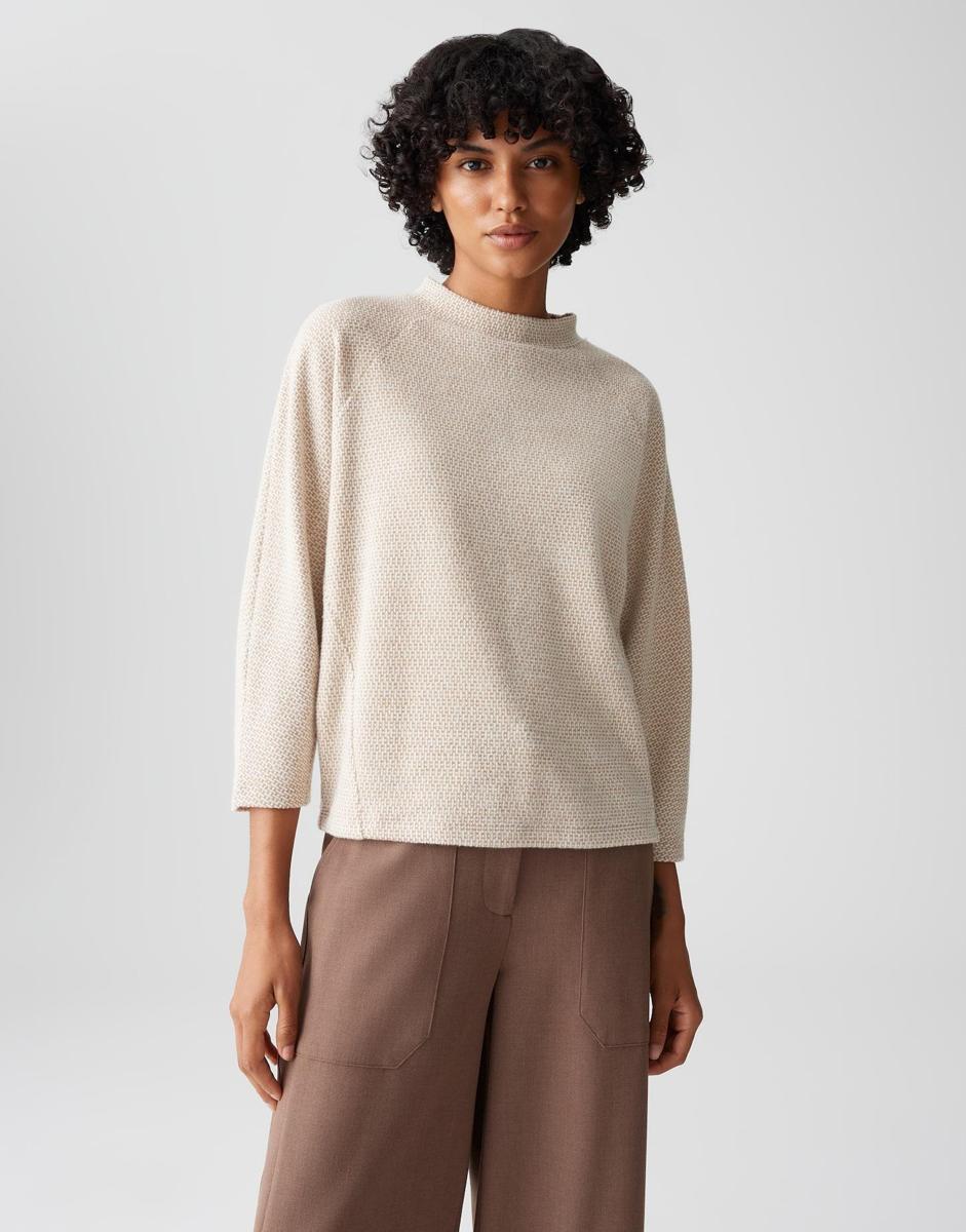 OPUS T-Shirt 10477713578100 Beige 2