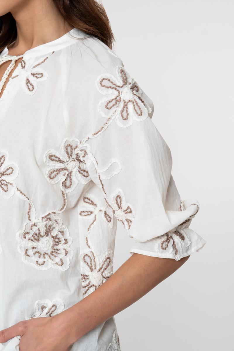Geisha Blouse 63300-10 Off-White 6