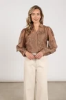 NUKUS Blouse NKF02156 Taupe 6