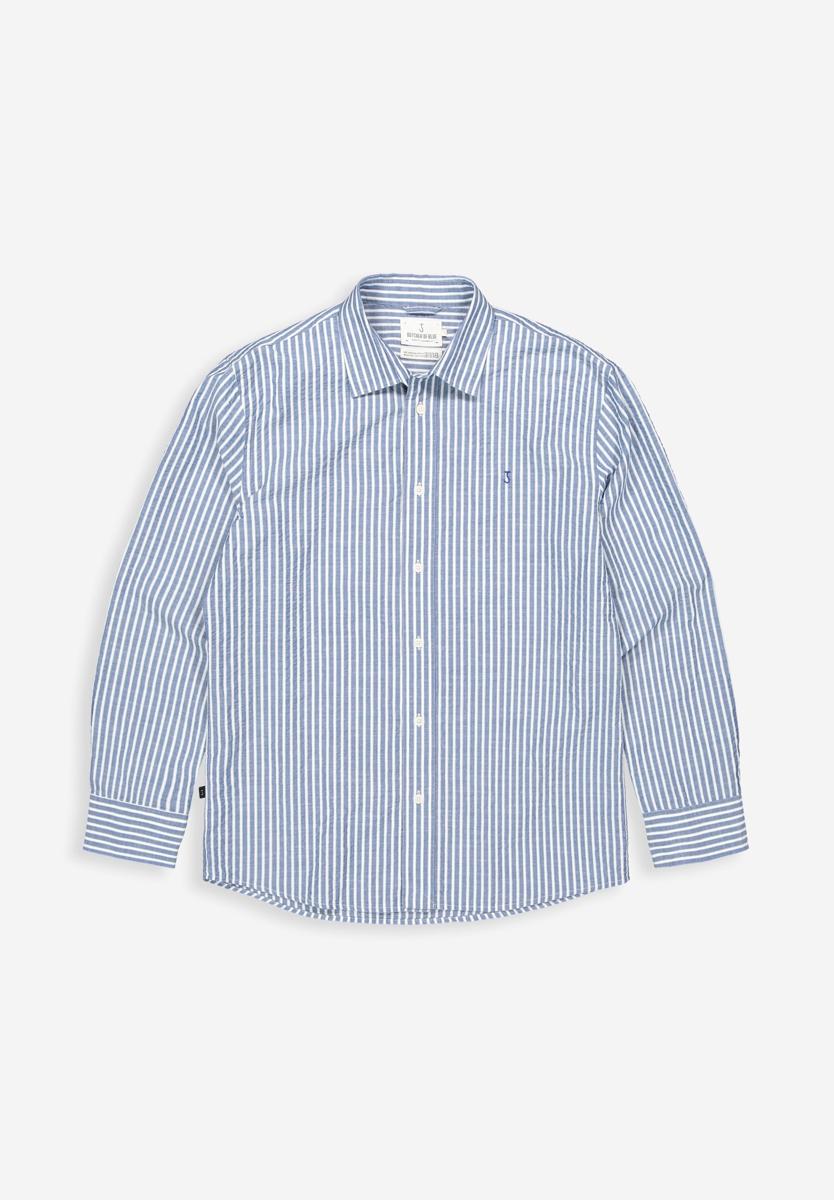 Butcher of Blue Overhemd M2614009 Blauw 1