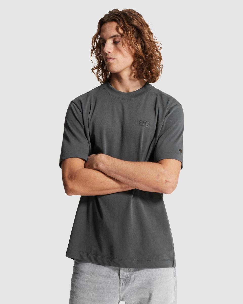 Cast Iron T-Shirt CTSS2605587 Grijs 4