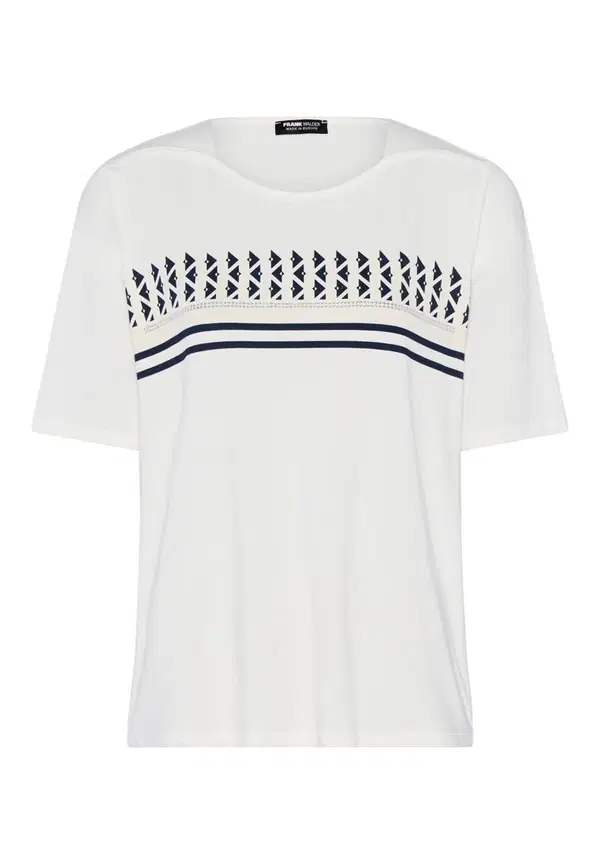 Frank Walder T-Shirt S62303450 Beige 1