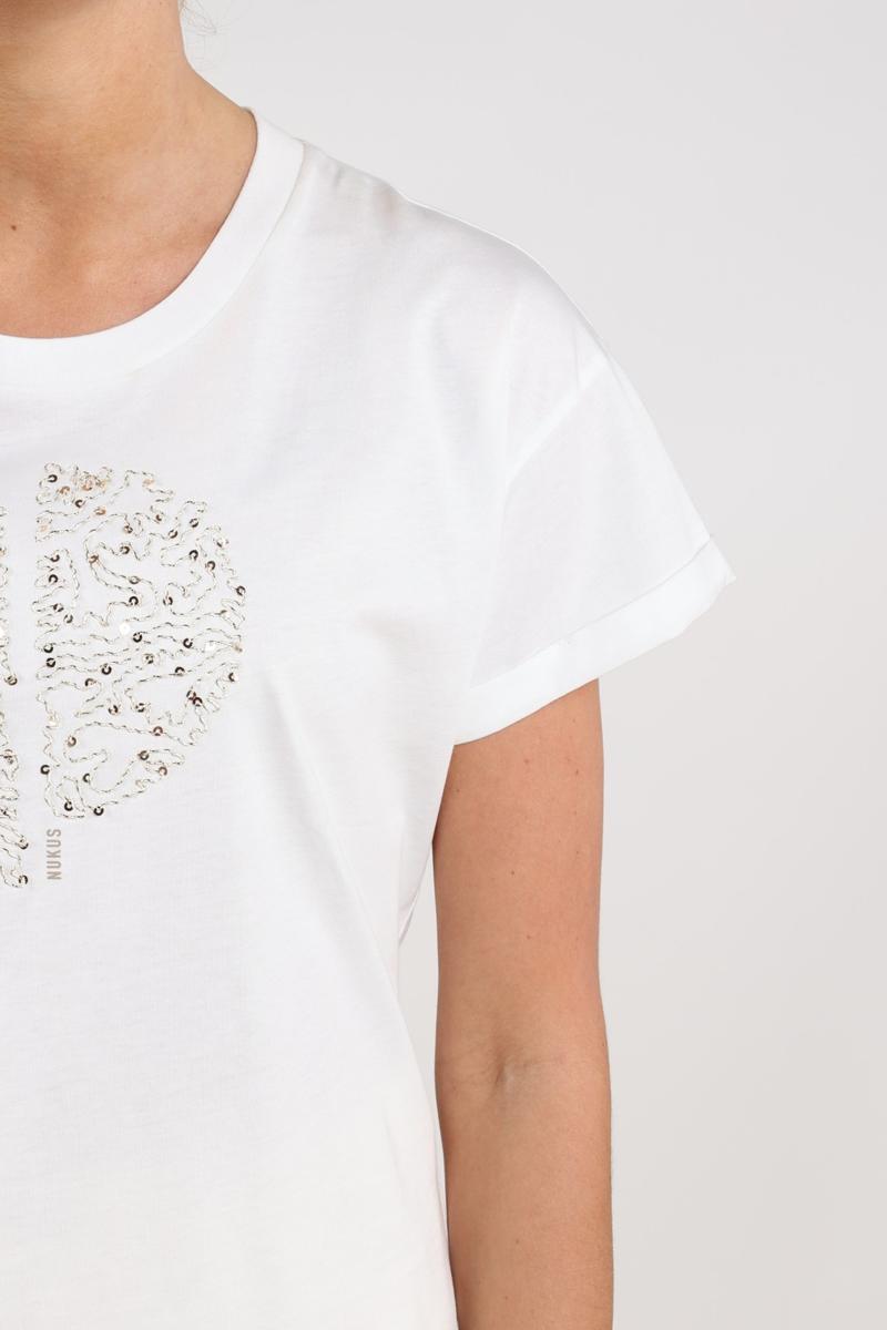 NUKUS T-Shirt Riuka Off-White 5