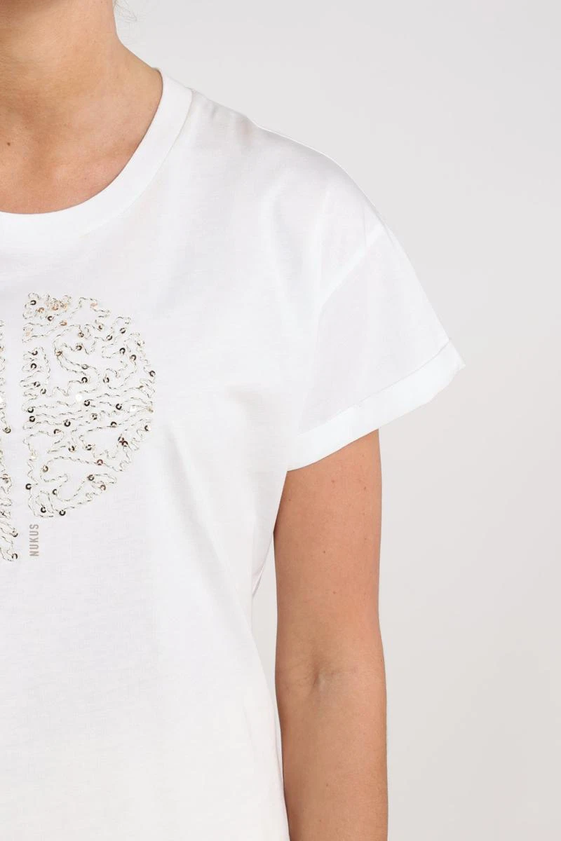 NUKUS T-Shirt Riuka Off-White 5