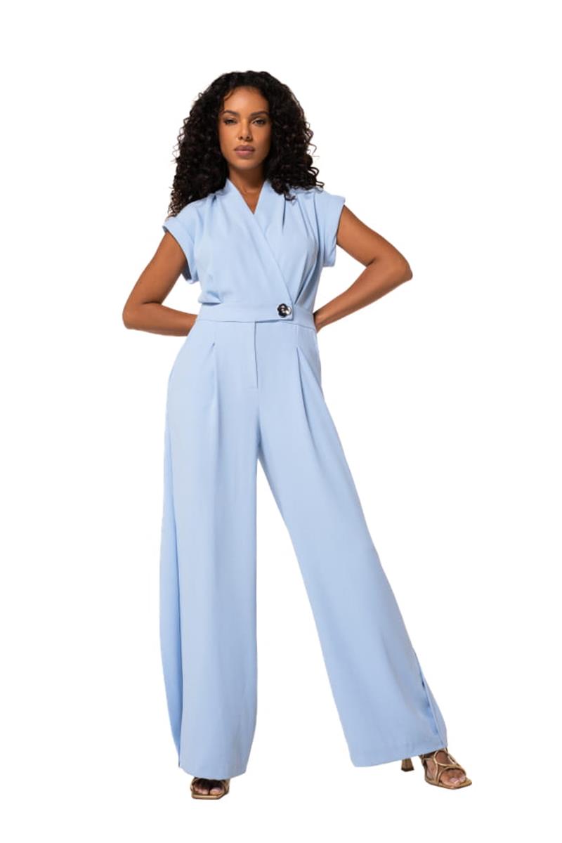 Caroline Biss Jumpsuit 1505 Blauw 1