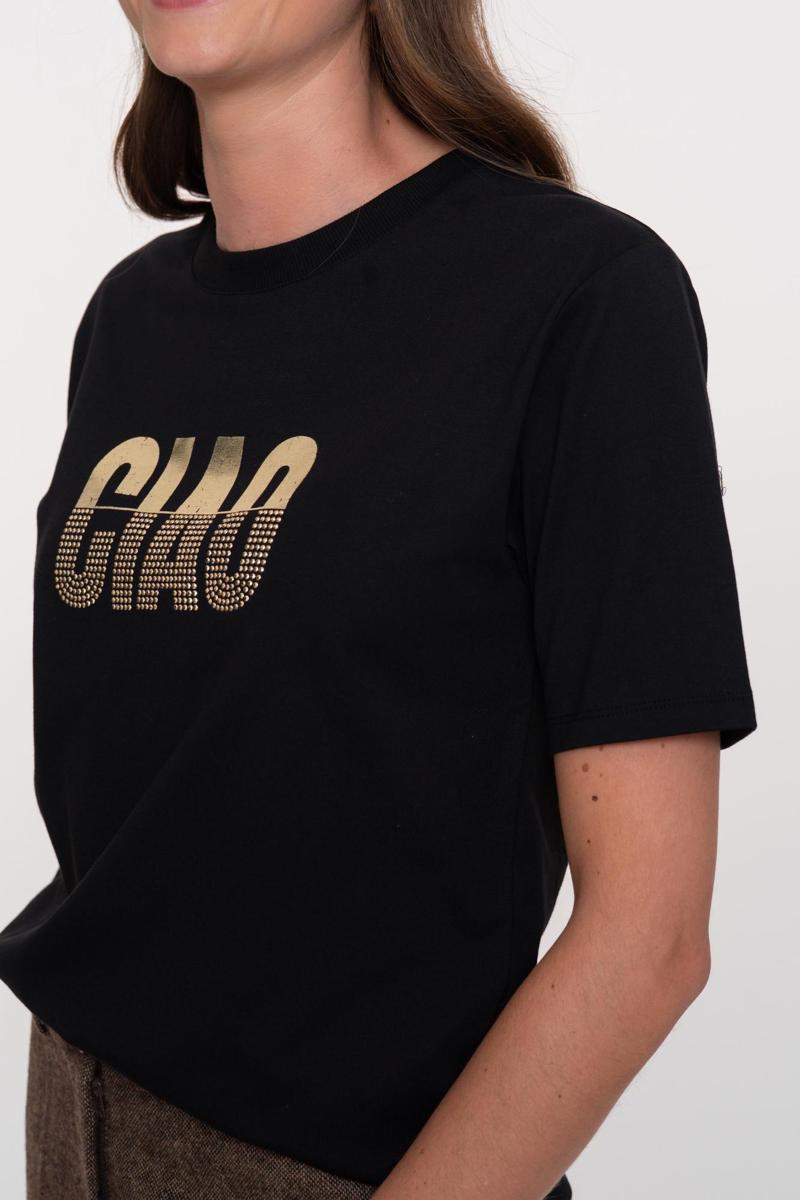 Geisha T-Shirt 52838-41 Zwart 4