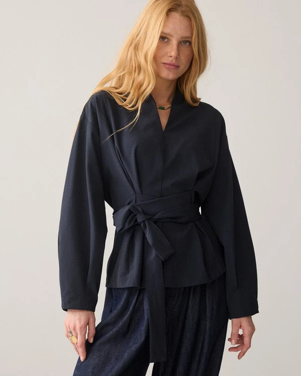 Summum Blouse 2s3540-12504 Blauw 1