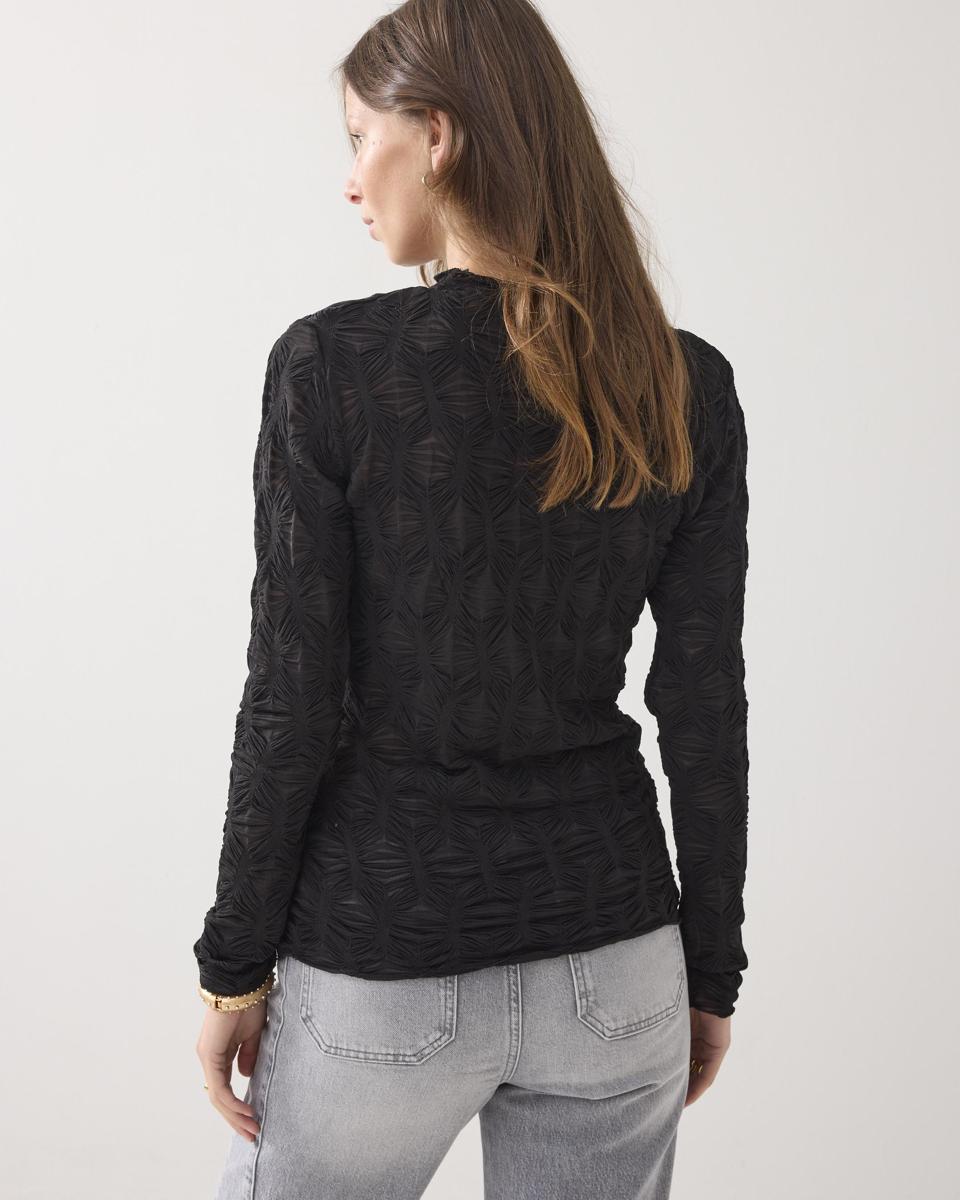 Summum Blouse 3s5066-30648 Zwart 3