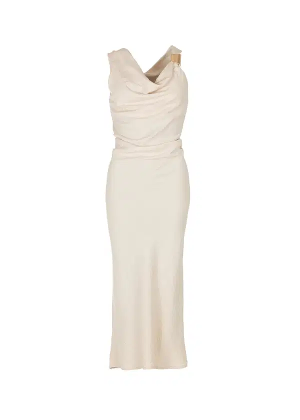 Freebird Jurk Dela Wv-Vis-Nyl-2 Off-White 1