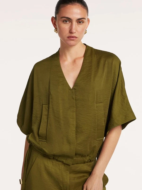 Beaumont Blouse Ciro Groen 1