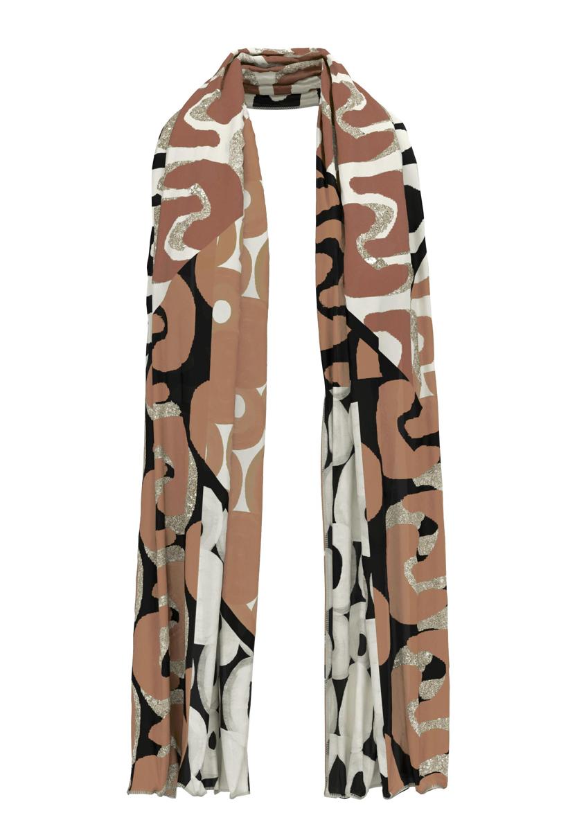 Frank Walder Sjaal W53110770 Bruin 1