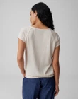 OPUS T-Shirt Svalla Beige 3