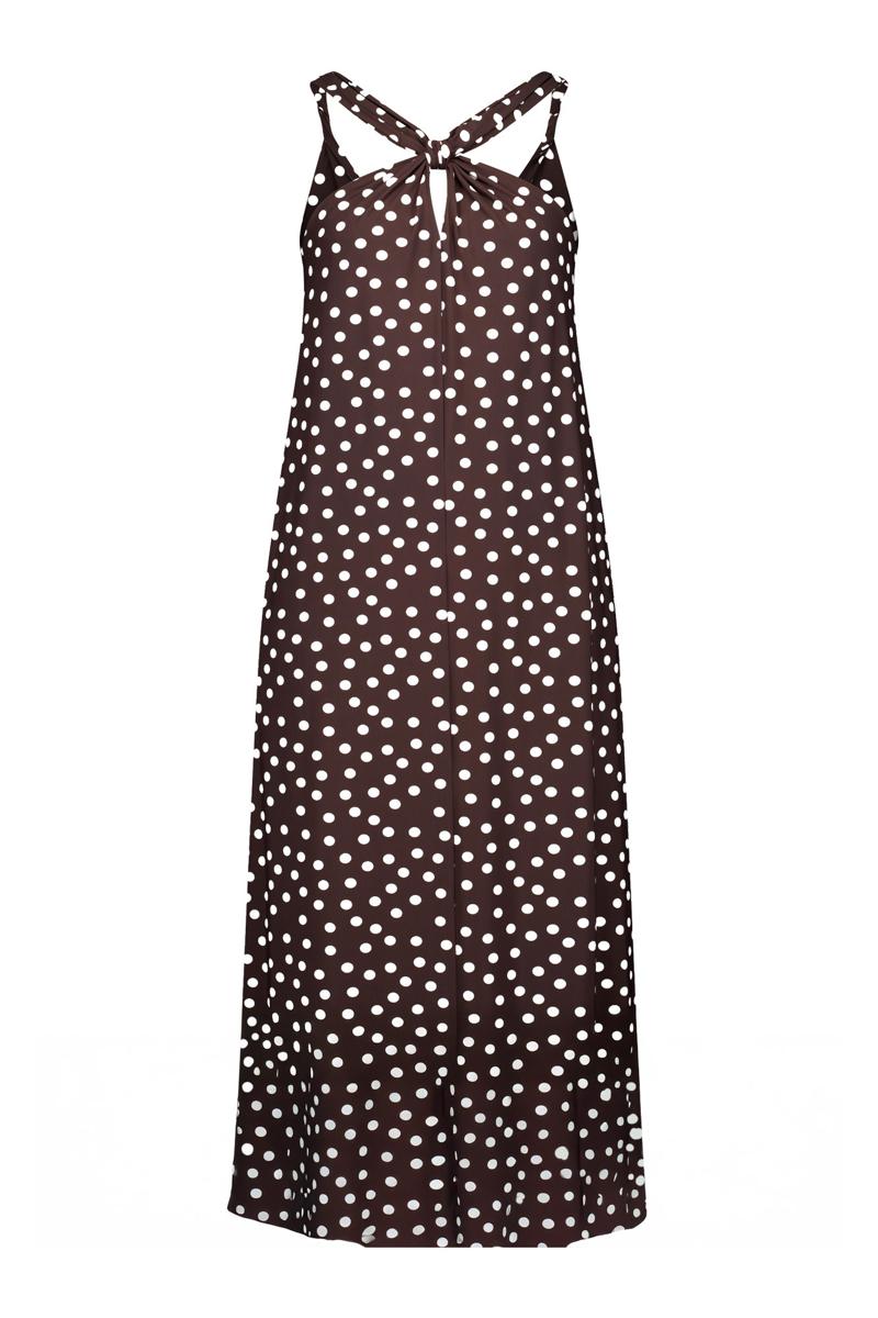 Studio Anneloes Jurk Norah 2way dot dr Bruin 1