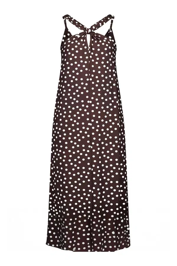 Studio Anneloes Jurk Norah 2way dot dr Bruin 1