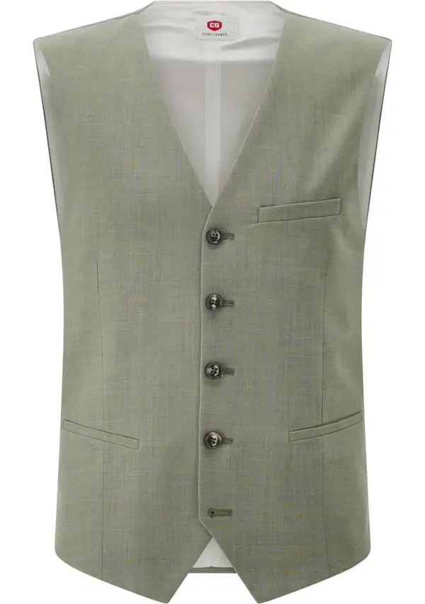 Carl Gross Gilet 50.185S0 / 440093 Grijs 1