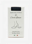 Carlo Lanza Sokken 400 Invisible Blauw 1