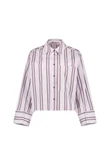 Studio Anneloes Blouse Erina Stripe Paars 2