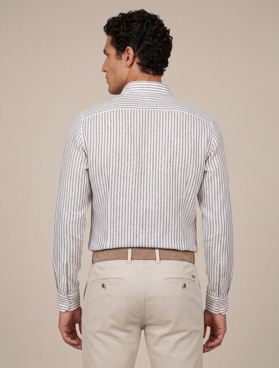 Cavallaro Overhemd Tarente Bruin 3