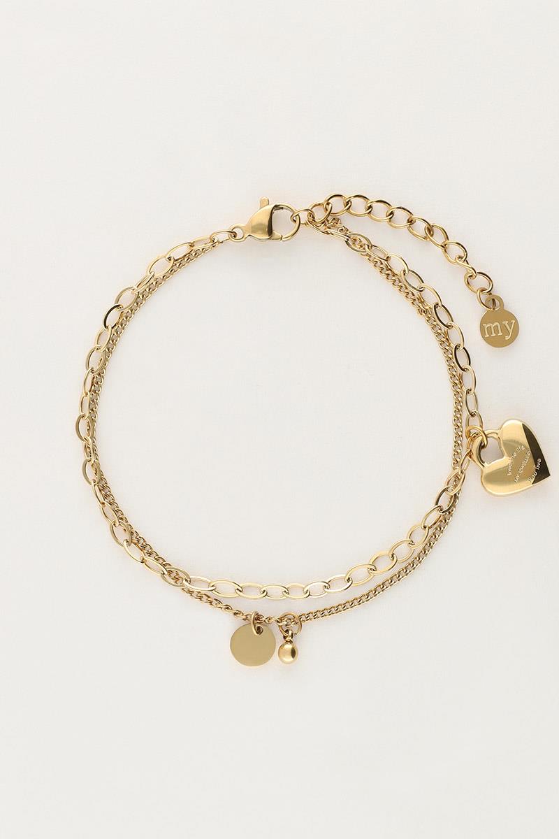 My Jewellery Armband MJ10156 Goud 1