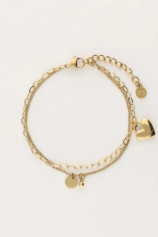 My Jewellery Armband MJ10156 Goud 1