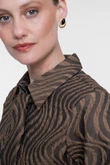 Geisha Blouse 63580-32 Bruin 2