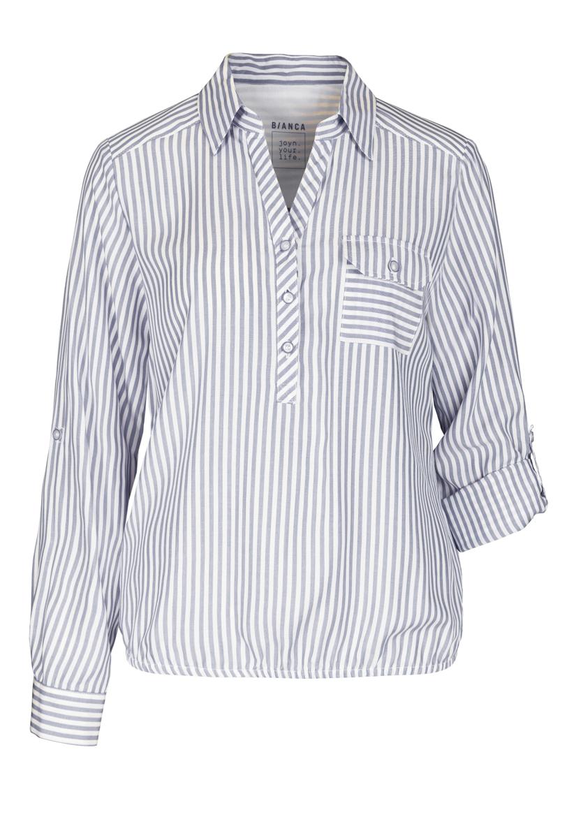 Bianca Blouse Anina Blauw 2