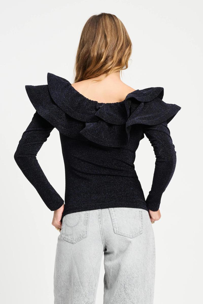 POM Amsterdam Blouse SP9374 Zwart 4