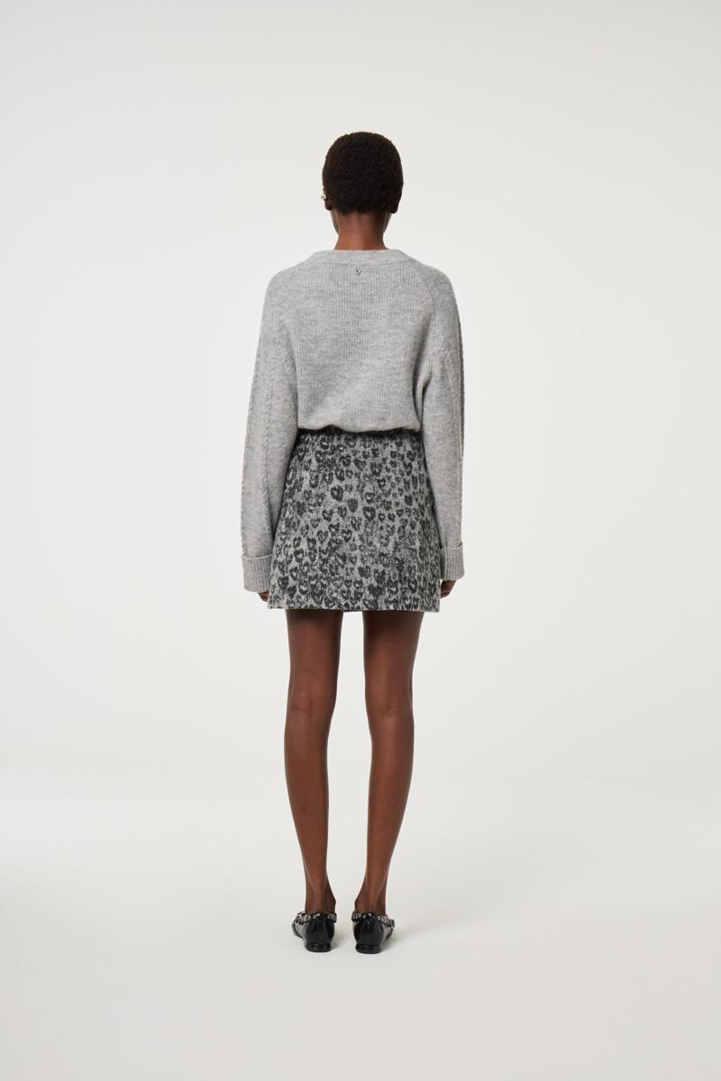 Fabienne Chapot Trui Liseth Pullover Grijs 3