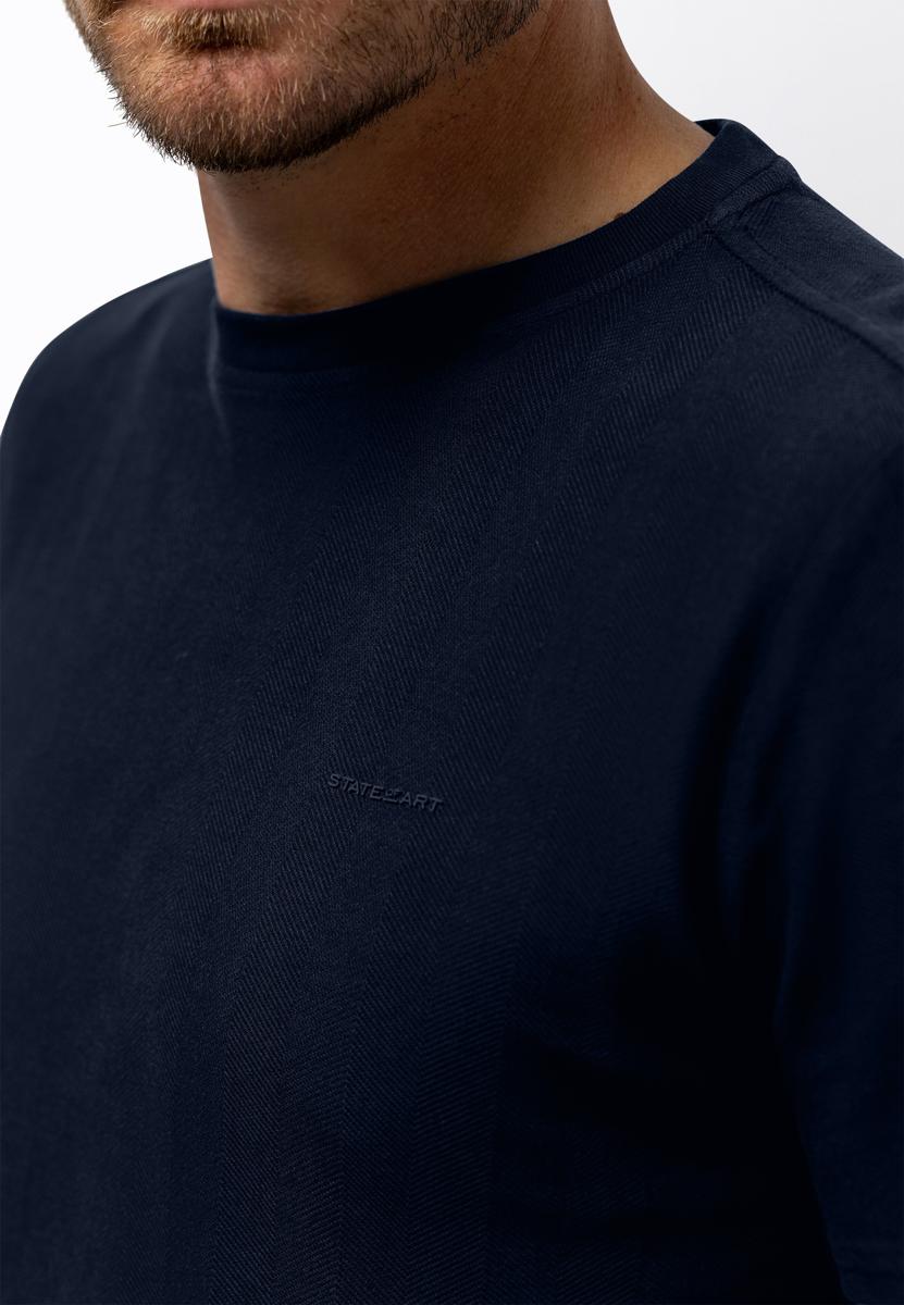 State of Art T-Shirt 361-16437 Blauw 4