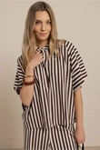 Studio Anneloes Blouse Laureen  Bruin 1