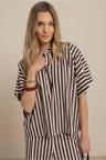Studio Anneloes Blouse Laureen  Bruin 1