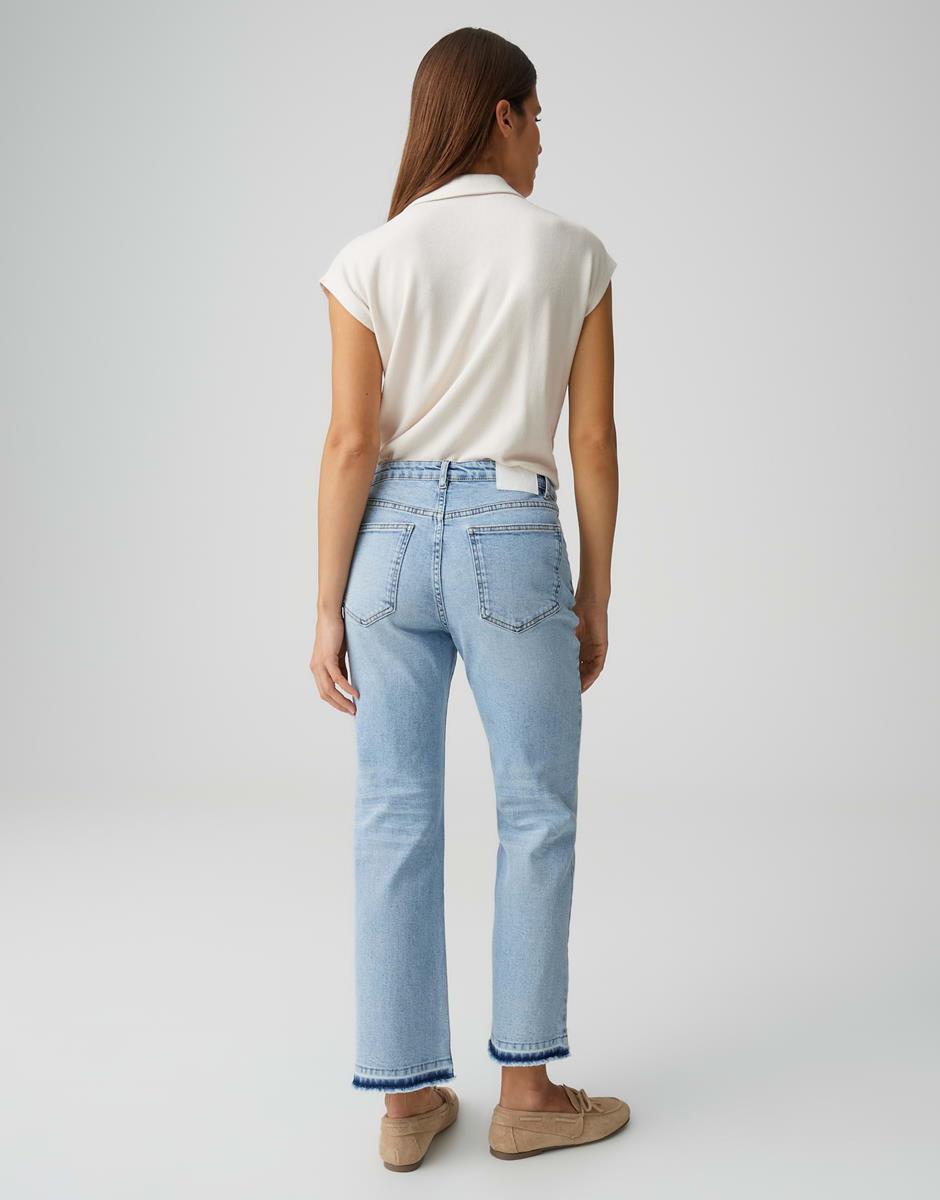OPUS Jeans Lani Twist Blauw 3