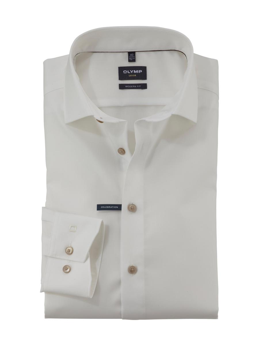 Olymp Overhemd 124254 Off-White 1