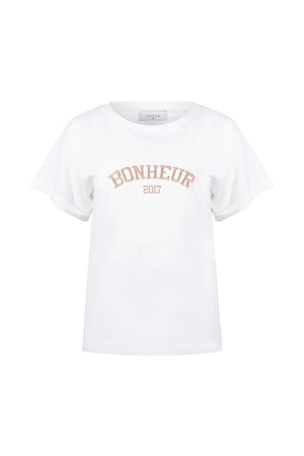 NUKUS T-Shirt NKF04020 Off-White 1