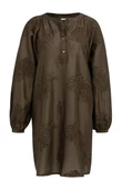 YAYA Jurk 01-601222-607 Bruin 2