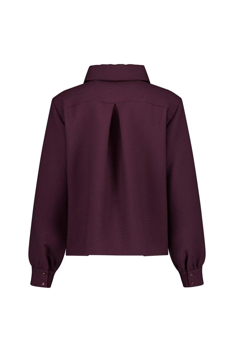 Studio Anneloes Blouse Melrose Ruffle Paars 3