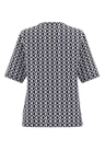 Frank Walder Blouse NOS716430 Blauw 2