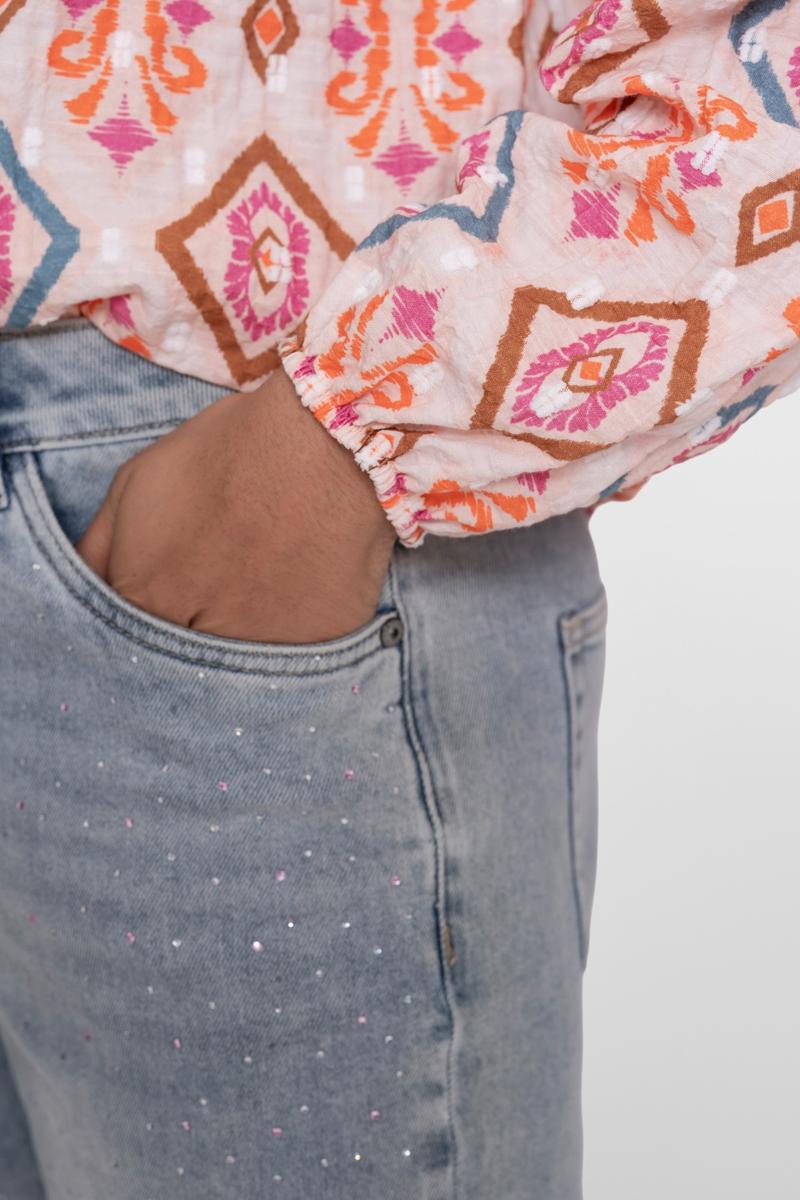 Geisha Blouse 63220-20 Oranje 5